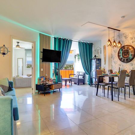 Apartamento Luxory Dreamy Sunset, Seafront, Direct Access To The Promenade,Wifi,Pool,Free Parking Los Cristianos  Exterior foto