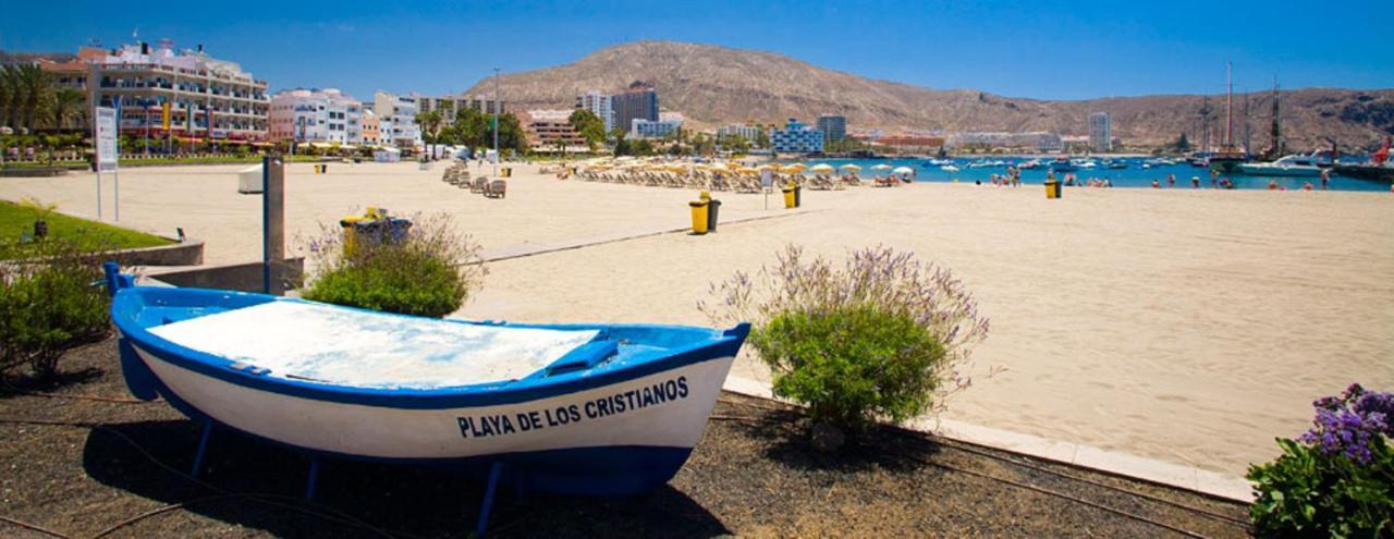 Apartamento Luxory Dreamy Sunset, Seafront, Direct Access To The Promenade,Wifi,Pool,Free Parking Los Cristianos  Exterior foto