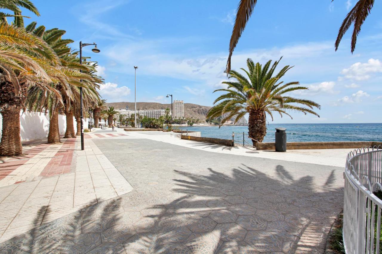 Apartamento Luxory Dreamy Sunset, Seafront, Direct Access To The Promenade,Wifi,Pool,Free Parking Los Cristianos  Exterior foto