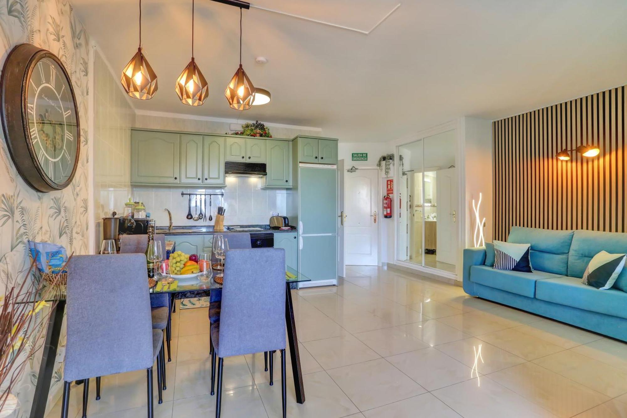 Apartamento Luxory Dreamy Sunset, Seafront, Direct Access To The Promenade,Wifi,Pool,Free Parking Los Cristianos  Exterior foto