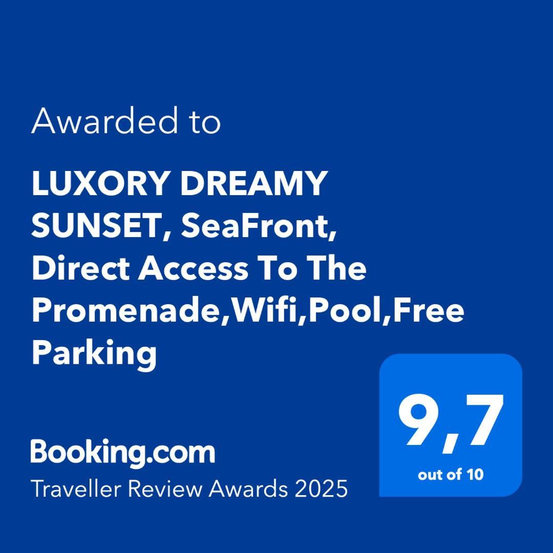 Apartamento Luxory Dreamy Sunset, Seafront, Direct Access To The Promenade,Wifi,Pool,Free Parking Los Cristianos  Exterior foto
